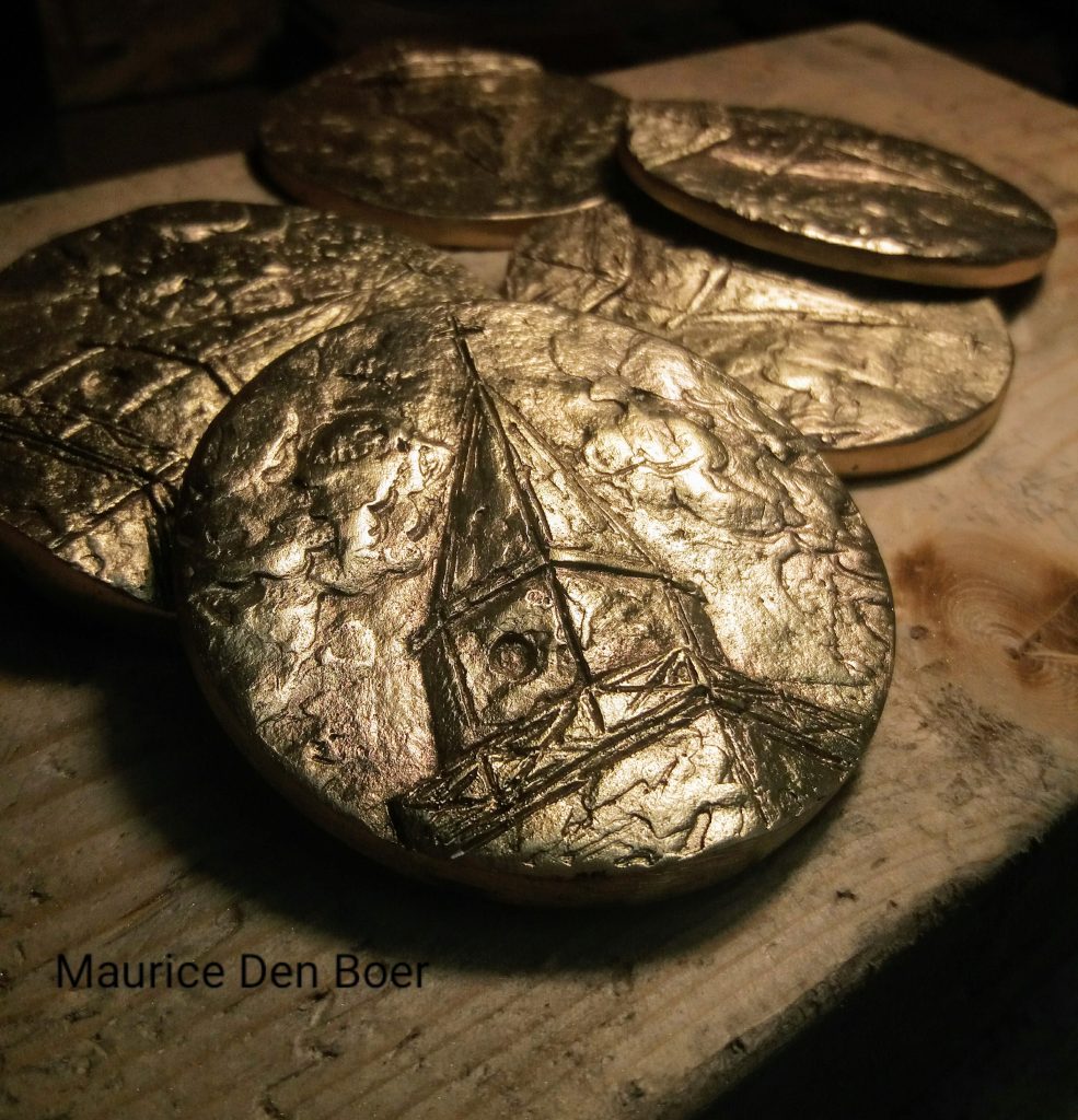 bronzen penning laten maken